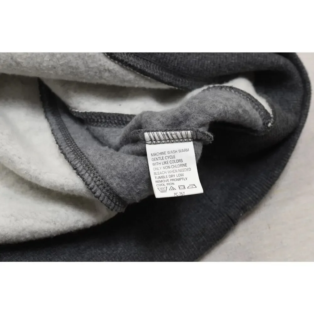 IZOD Men's 3XLT Gray Crewneck Sweatshirt Pullover Embroidered Logo Tall Fit